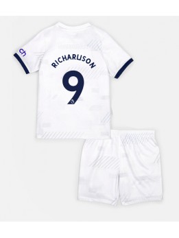 Billige Tottenham Hotspur Richarlison Andrade #9 Hjemmedraktsett Barn 2023-24 Kortermet (+ Korte bukser)